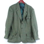 Tweed shooting jacket