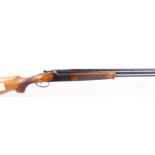 12 bore The Basque, over and under, ejector, 29,1/2 ins barrels, 3/4 & 1/4, ventilated rib, 70mm
