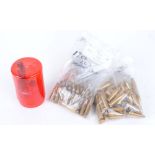 .243 Lee loading dies and 426 X .243 Brass and primed brass cases