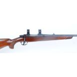 .308 (win) BRNO, bolt action rifle, 24 ins sighted barrel, scope mounts, semi pistol grip stock with