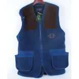 Four Garlands fleece skeet vests (1 x L, 1 x XL, 2 x XXL)