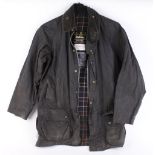 Barbour Beaufort, waxed cotton jacket, size 38