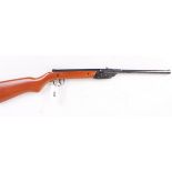 .177 Milbro Model 16, tin plate air rifle (bolt missing), in original box