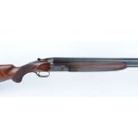 12 bore Franchi, over and under, ejector, 30 ins barrels, 3/4 & 1/4, 2,3/4 ins chambers, scroll