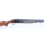 12 bore Lanber, over and under, 26 ins barrels, 3/4 & 3/4, 70mm chambers, scroll engraved action,