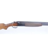 12 bore Lanber, over and under, 27,1/2 ins barrels, 3/4 & 1/2, 70mm chambers, single trigger, 14,3/4