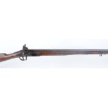 .650 Flintlock Elliot Light Dragoon Pattern, carbine, 30 ins full stocked barrel, Birmingham proof