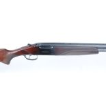 12 bore Baikal, over and under, ejector, 27,1/2 ins barrels, full & 3/4, (crack to forend), 70mm