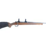 7mm (mag) Parker Hale Safari De Luxe, bolt action, five shot, blade foresight (no rear sight), scope