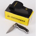 Leatherman E306x Locking Liner knife, boxed as new