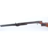 .22 BSA Standard No.2, under lever air rifle (stock loose, trigger guard missing)