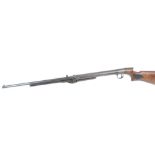 .22 BSA Improved Model D, under lever air rifle, c.1937, no.13027