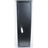 Steel take down gun cabinet, single lock with two keys, 33 x 9,1/4 x 6,1/2 x ins,