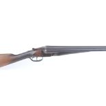 12 bore boxlock non ejector by BSA, 30 ins barrels, ic & 3/4, 14,1/2 ins straight hand stock, no.