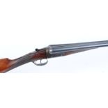 12 bore boxlock non ejector by C & S Weston, 28 ins barrels, 15,3/8 ins stock, no.4198 This Lot