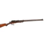 .31 (smooth) Continental (Belgian or French) pneumatic bolt action gallery gun, pump up (10x)