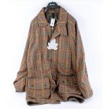 Lavenir tweed overcoat, size XL, as new