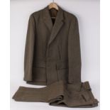 Keepers tweed suit by J Brocklehurst, jacket s.42; trousers, s.34/29