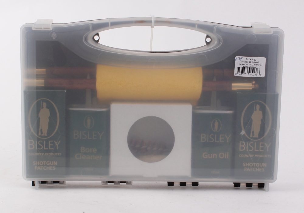 Bisley 20 bore cased cleaning kit