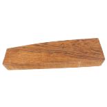 Well figured French walnut stock blank, 20 x 6 - 4 ins; 2,5/8 ins thick