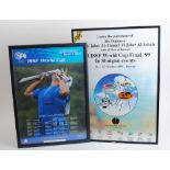 Two ISSF World Cup Final shooting posters