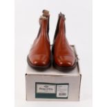 Hoggs leather market boots, size 8, boxed as new