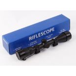 3-9x40 riflescope with mounts, boxed ex-display