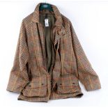 Lavenir tweed overcoat, size XXL, as new