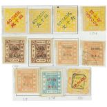 Cancellations/ Collections and Selections1877-1996, a small unused and used group on album pages, i