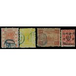 Cancellations/ Collections and Selections1885-1937 An unused and used collection, including Large D
