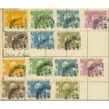 Cancellations/ Collections and Selections1912 the Revolution and Republic commemorative issue 1c. t