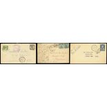 Cancellations/ Collections and Selections1924-1941 a selection of PAQUEBOT envelopes or cards (8),