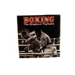 Boxing, The Greatest Fighters by Chris King, with multiple signatures, including Nigel Benn, David