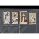 Cigarette Cards, Actresses, 4 cards to include Cadles Actresses (BLARM) Lady Gerard (creased), FROGA