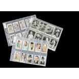 Cigarette Cards, Sport Stars, 3 complete sets to include Wills's M Size British Sporting