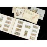 Cigarette Cards, Mixture, 4 original stick in albums, Wills's Dogs, Radio Celebrities and Wild