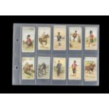 Cigarette Cards, Military, Phillips Types of British Soldiers (M651-M675) (cards 657 and 666