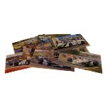 Motor Racing, a collection of Michael Turner Grand Prix and Motor Racing greetings car, picturing