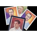 Trade Cards, Football, 6 large Topical Times Portraits (25x19cms) F Tilson Manchester City (x2, vg),