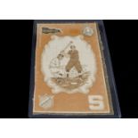 Cigarette Felts, Baseball, ATC Large Tobacco Felt, Sycacuse, (21x14cms) unrecorded (cut in to one