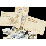 Cigarette Cards, mixture,  a collection of sets in original albums to include Wills's The Sea