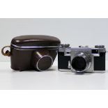 Zeiss Ikon Contax II Camera, with f/1.5 50mm Sonnar and makers case