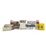 HO Scale Road Vehicles People and other accessories by various makers: including Swiss Postbuses (