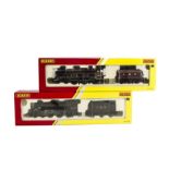 Hornby Railroad (China) 00 Gauge  LMS Steam Locomotives: R2881 black Class 5  No 5112 and R2936