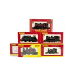 Hornby (China) 00 Gauge 0-6-0 Tank Steam Locomotives: R2381A BR green 0-4-2T 1436, R2216 K & ESR