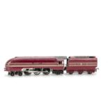 A Tri-ang Hornby 00 Gauge LMS maroon Coronation Locomotive,  No 6224 'King George V1', unboxed, G,