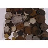 A collection of interesting British coins, including an Edward VII 1902 crown, VF, two Queen