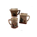 A collection of seven Royal Doulton Charles Dickens Series ware,  principally jugs, including '