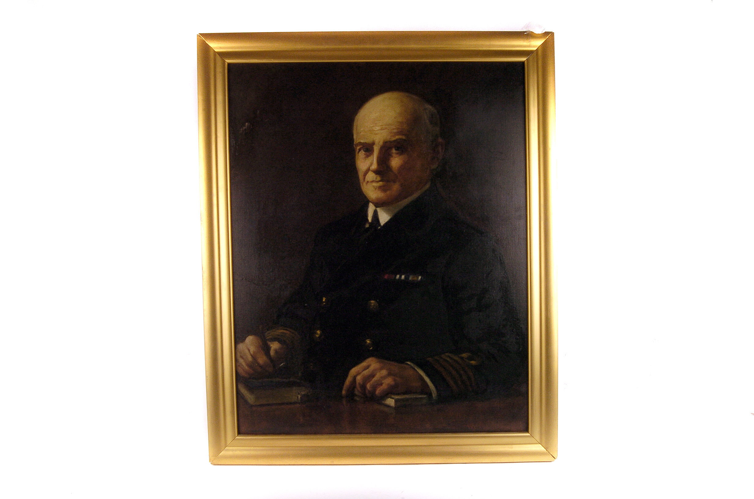 Frank Watson Wood (1862-1953), oil on canvas portrait of Captain Frederick Claude Hynman Allenby C.