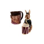 Two Royal Doulton 'Falstaff' character mugs,  together with five further examples, and a Royal